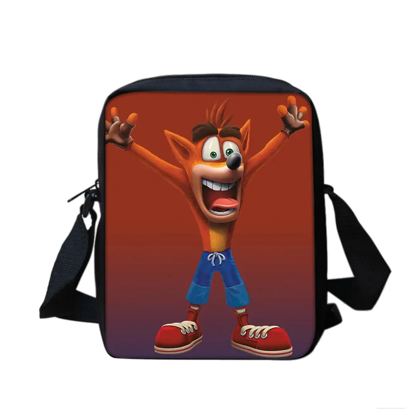 Crash Bandicoot Crossbody Bag Cartoon Print High Beauty Student's Best School, School, Office Worker Companion
Crash Bandicoot Crossbody Bag Cartoon Print High Beauty Student's Best School, School, Office Worker Companion