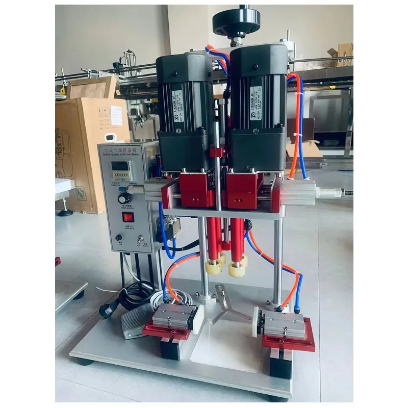 3.8/8T Handheld Portable Plastic Bottle Semi Automatic Metal ROPP Screw Cap Crimping Machine For Wine Bottle
3.8/8T Handheld Portable Plastic Bottle Semi Automatic Metal ROPP Screw Cap Crimping Machine For Wine Bottle