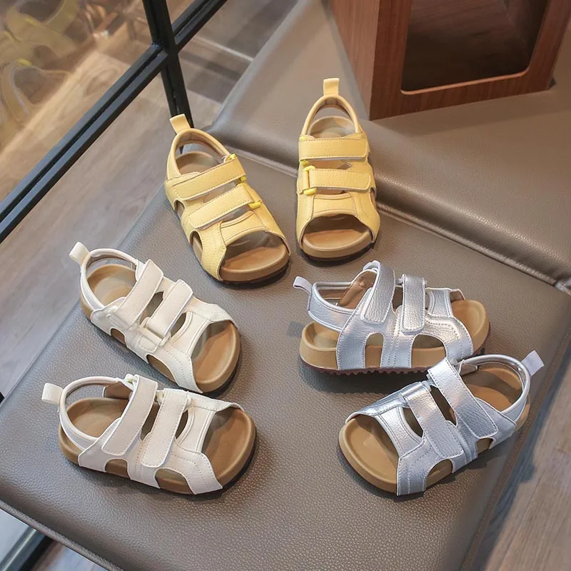 2026 Summer Baby Boys Sandals Summer High Quality PU Leather Girls Upstream Shoes Fashion Children's Beach Shoes
2026 Summer Baby Boys Sandals Summer High Quality PU Leather Girls Upstream Shoes Fashion Children's Beach Shoes