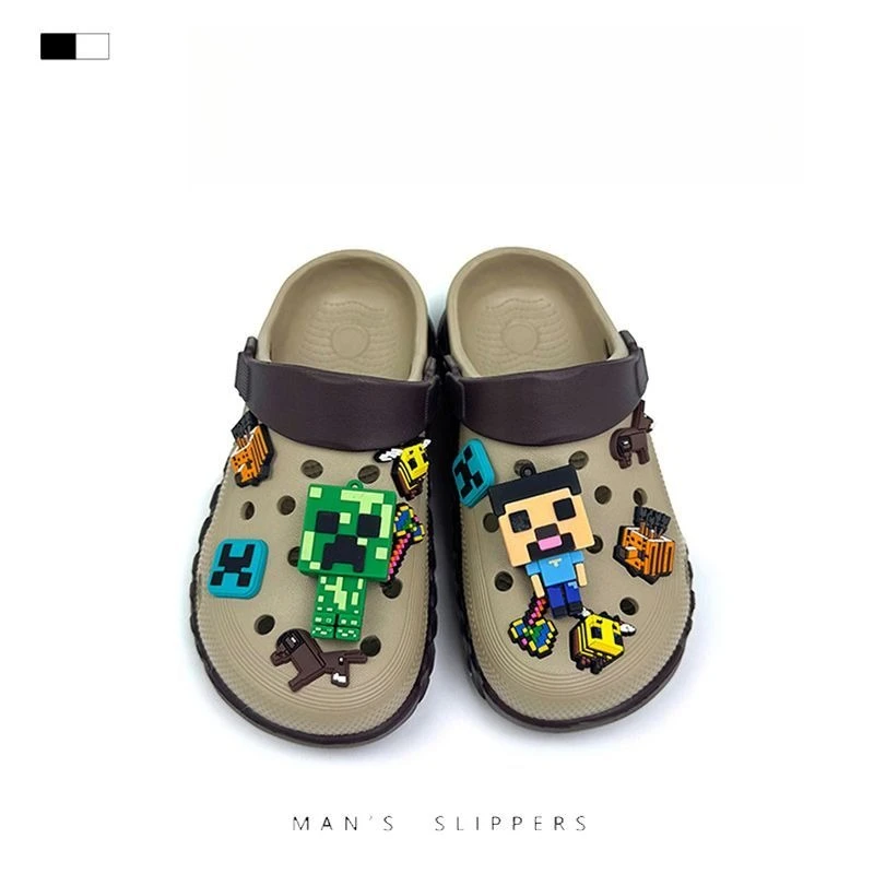 Mine CraFti Cropped Sandals - Women and Men Summer Cartoon Head Cover Slippers - Cute Outdoor Beach Breathable 2026
Mine CraFti Cropped Sandals - Women and Men Summer Cartoon Head Cover Slippers - Cute Outdoor Beach Breathable 2026