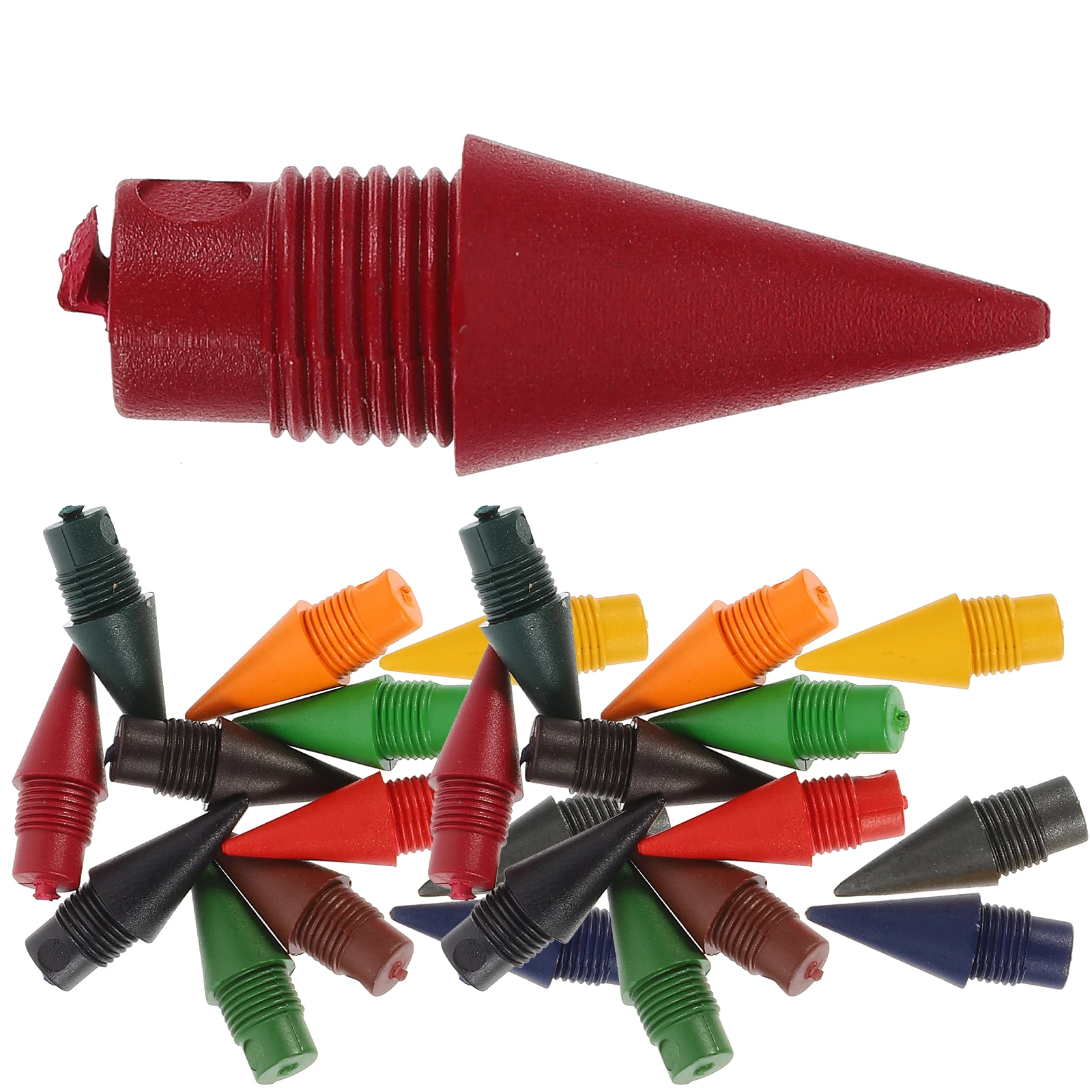 36 Pcs Colored Pencil Tips Inkless Writing Replaceable Pencils Painting Refill Graphite Replacements Supplies Drawing
36 Pcs Colored Pencil Tips Inkless Writing Replaceable Pencils Painting Refill Graphite Replacements Supplies Drawing