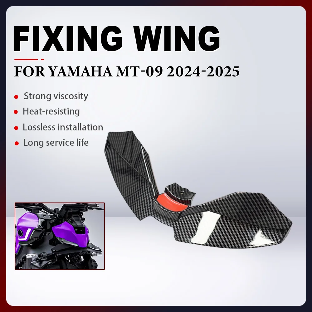 For Yamaha MT-09 MT09 MT 09 SP 2024-2025 Motorcycle Front Spoiler Fixed Wing Fairing Side Winglet Aerodynamic Wing Aileron Kit
For Yamaha MT-09 MT09 MT 09 SP 2024-2025 Motorcycle Front Spoiler Fixed Wing Fairing Side Winglet Aerodynamic Wing Aileron Kit