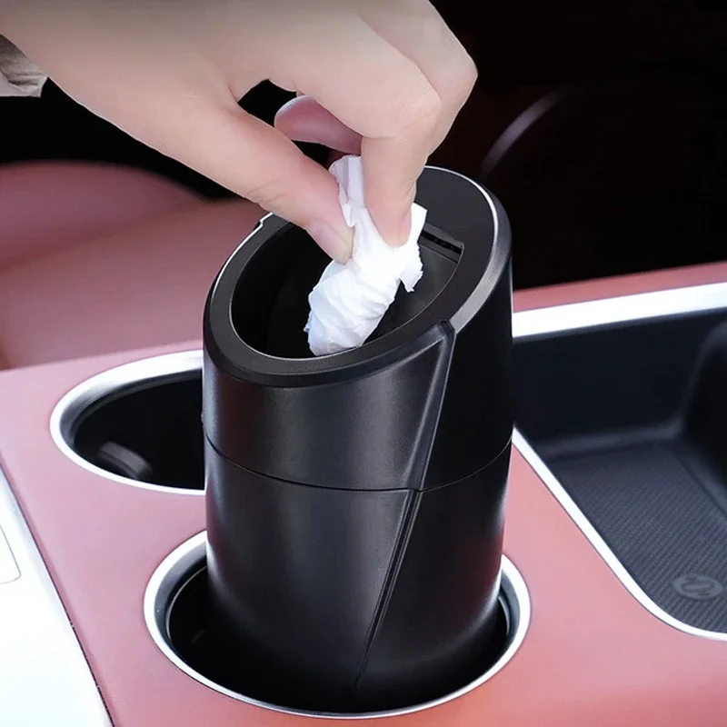 Black Car Door Storage Trash Can Simple and Portable Mini Car Trash Can Storage Bucket Can with Lid Push-Pull Multi-Function
Black Car Door Storage Trash Can Simple and Portable Mini Car Trash Can Storage Bucket Can with Lid Push-Pull Multi-Function