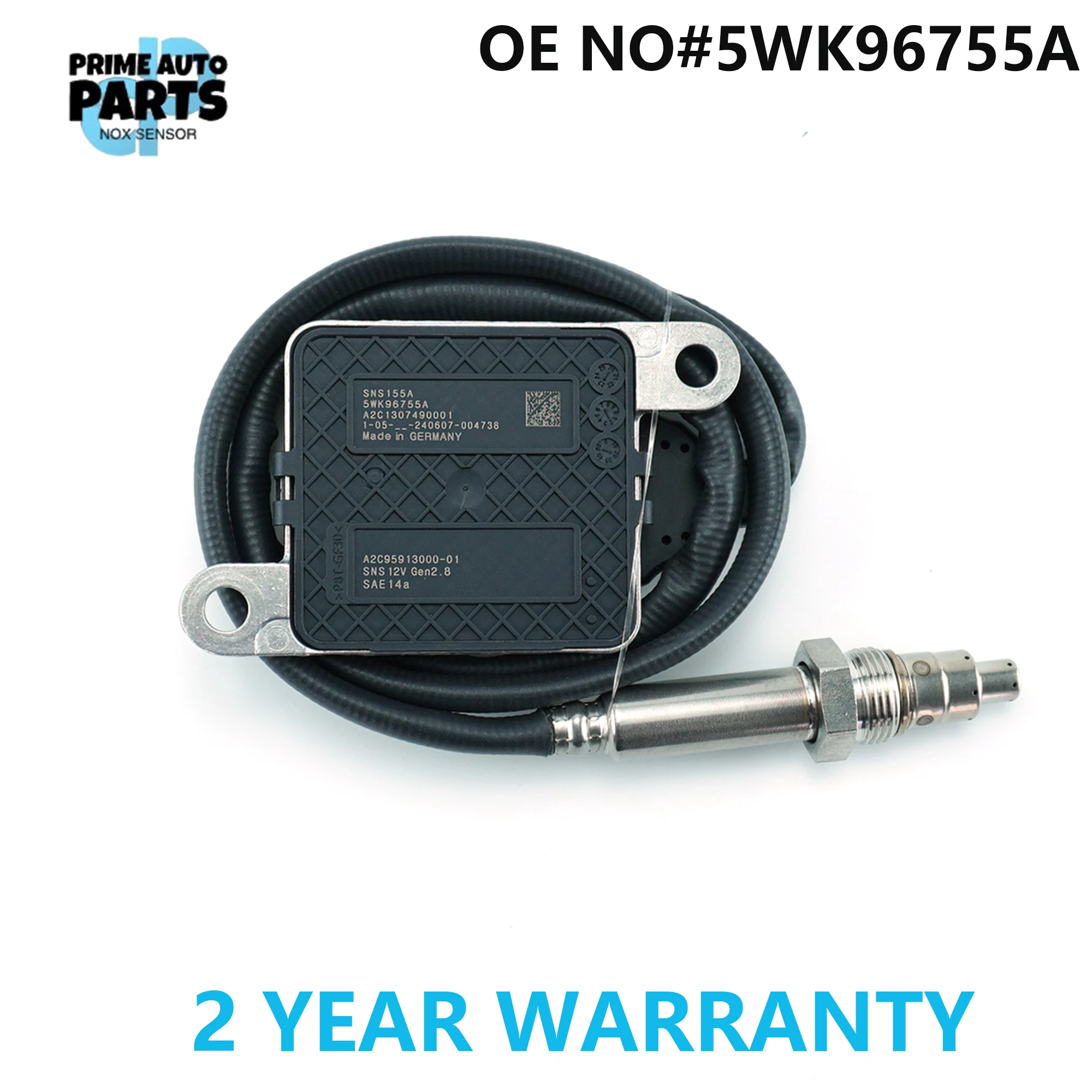5WK96755 5WK9 6755A A2C95912900-01 5WK96755A Nitrogen Oxide Sensor Nox Sensor Compatible Fits for Auto Sensor Replacement Parts
5WK96755 5WK9 6755A A2C95912900-01 5WK96755A Nitrogen Oxide Sensor Nox Sensor Compatible Fits for Auto Sensor Replacement Parts
