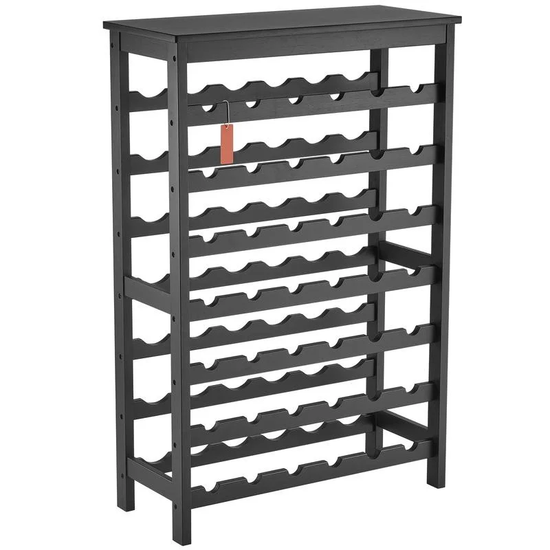 42-Bottle 7-Tier Bamboo Wine Rack Display Shelf for Tabletop
42-Bottle 7-Tier Bamboo Wine Rack Display Shelf for Tabletop