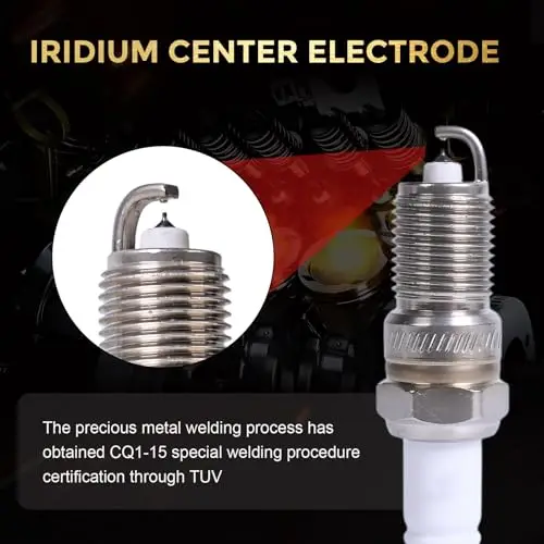 Iridium Center Electrode Spark Plug 7397 For Chevrolet Silverado 1500 Tahoe Suburban Escalade Sierra Yukon F150 Hummer V8
Iridium Center Electrode Spark Plug 7397 For Chevrolet Silverado 1500 Tahoe Suburban Escalade Sierra Yukon F150 Hummer V8