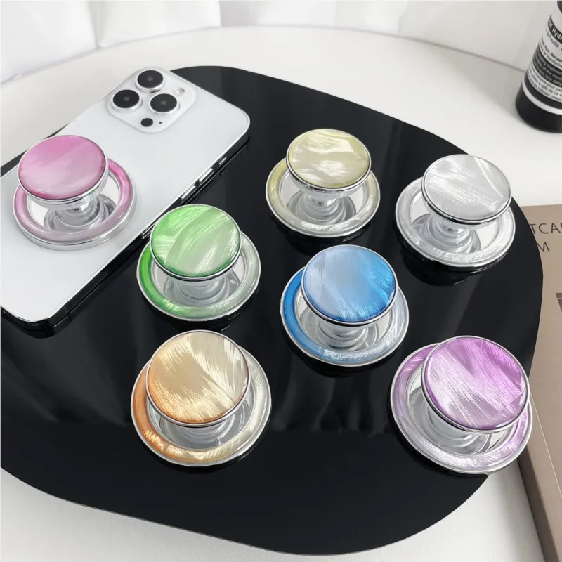 MagSafe For Magnetic Phone Grip Holder Pearlescent Shell Pattern Pop Socket for iPhone 17 16 Pro Max For Samsung Galaxy S26 25
MagSafe For Magnetic Phone Grip Holder Pearlescent Shell Pattern Pop Socket for iPhone 17 16 Pro Max For Samsung Galaxy S26 25