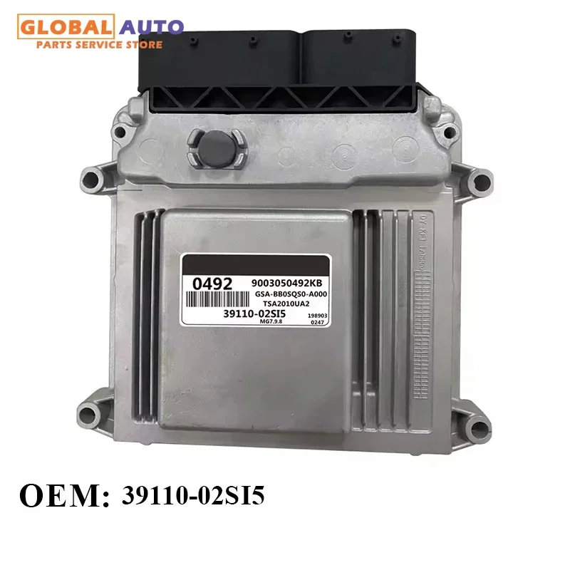 Brand New 39110-02SI5 39110-02S15 0492 Engine Computer Board ECU Electronic Control Unit MG7.9.8 3911002SI5 For KIA
Brand New 39110-02SI5 39110-02S15 0492 Engine Computer Board ECU Electronic Control Unit MG7.9.8 3911002SI5 For KIA