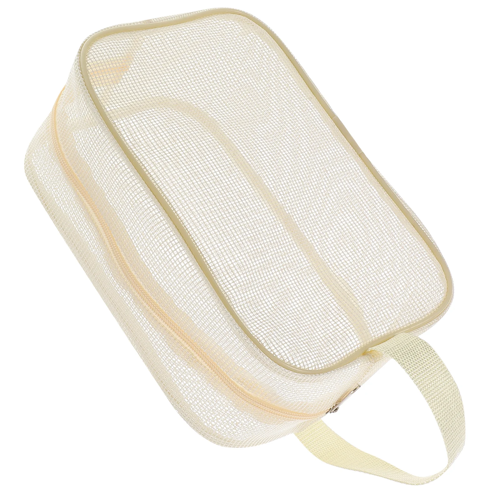 Beige Size Mesh Wash Bag for Swimming Gear Bathroom Dry Mesh Shower Bags Organizer Travel Gym Pouch Storage
Beige Size Mesh Wash Bag for Swimming Gear Bathroom Dry Mesh Shower Bags Organizer Travel Gym Pouch Storage