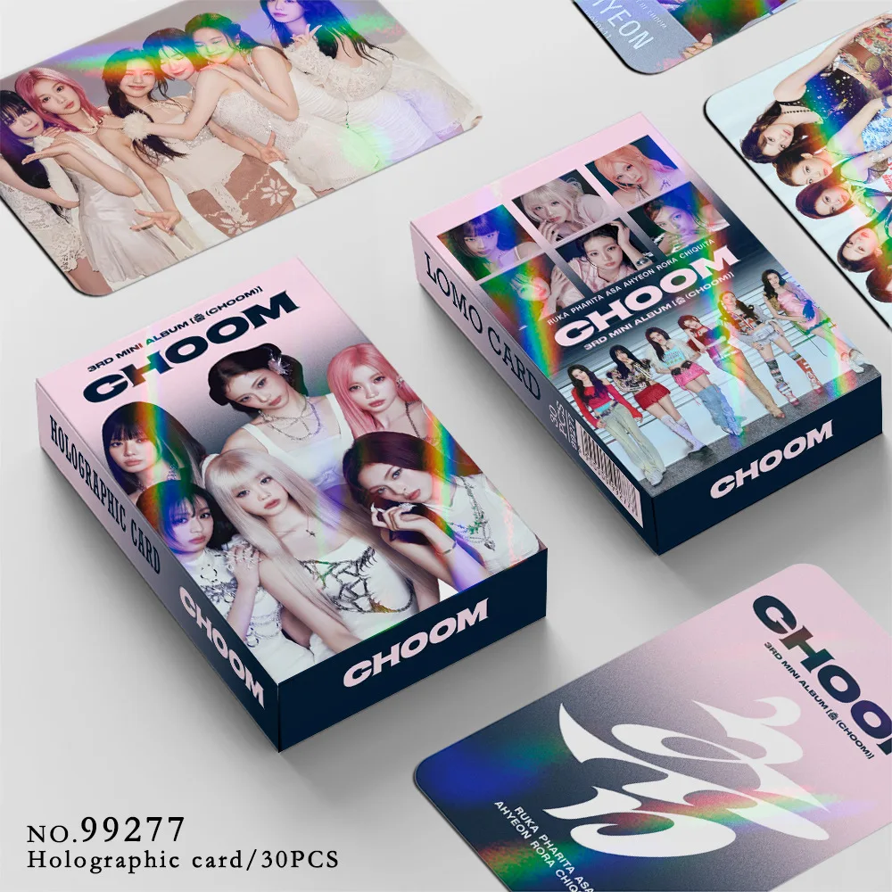 30Pcs BM CHOOM Laser Photocards Kpop Star Collection Lomo Cards Holographic Flash Cards Idol Photo Cards Fans Gifts
30Pcs BM CHOOM Laser Photocards Kpop Star Collection Lomo Cards Holographic Flash Cards Idol Photo Cards Fans Gifts