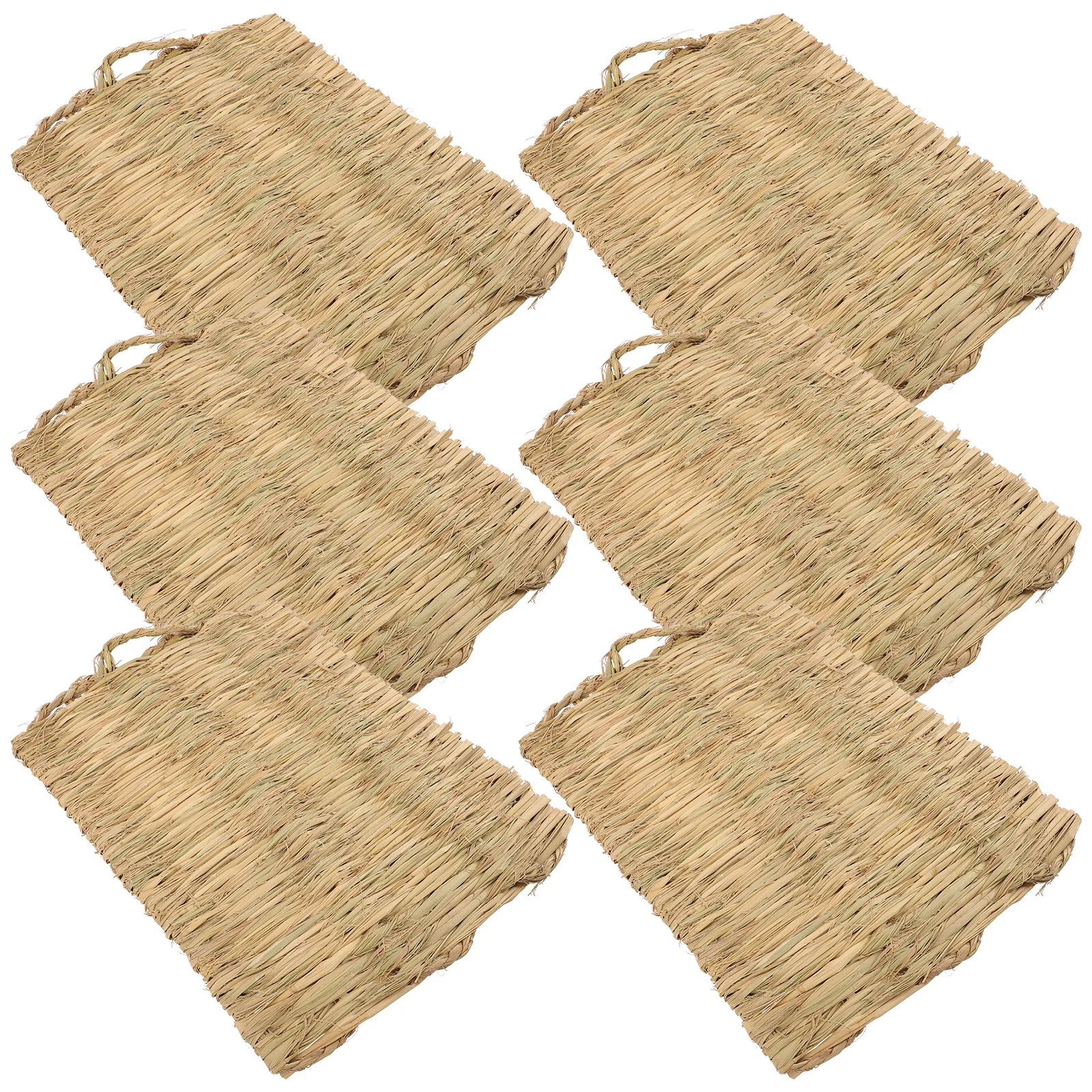 6Pcs Chicken Nesting Box Pads Natural Grass Mat for Coop Floor Rabbit Cage Bedding Handmade Woven Pet Nest Comfortable Egg Safe
6Pcs Chicken Nesting Box Pads Natural Grass Mat for Coop Floor Rabbit Cage Bedding Handmade Woven Pet Nest Comfortable Egg Safe