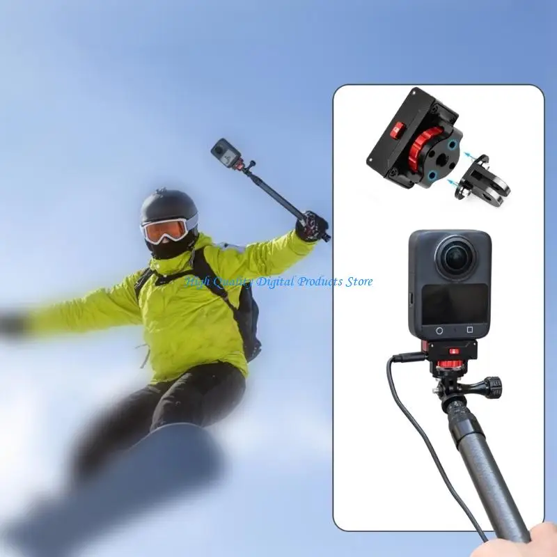 U2JE Rechargeable Suction Quick Detachable Base With Inivisble Charging Port For 360 Camera Secure Mounting
U2JE Rechargeable Suction Quick Detachable Base With Inivisble Charging Port For 360 Camera Secure Mounting