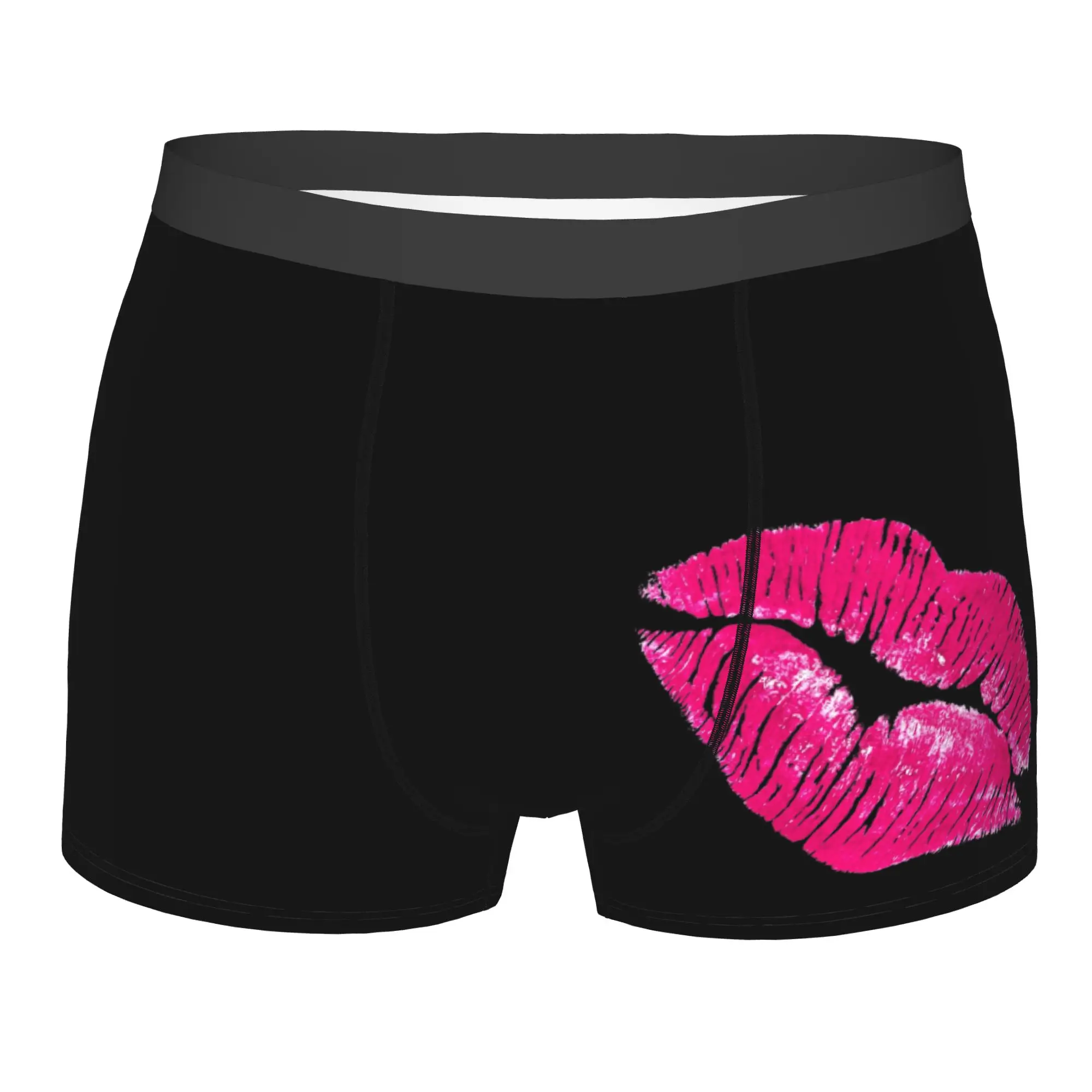 Custom Sexy Pink Lips Underwear Male Printed Boxer Briefs Shorts Panties Breathable Underpants
Custom Sexy Pink Lips Underwear Male Printed Boxer Briefs Shorts Panties Breathable Underpants