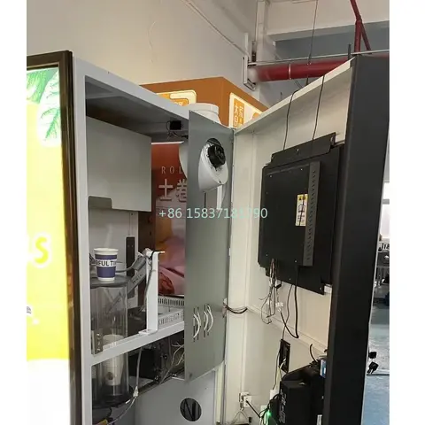 French Fries Vending Machine Automatic French Fry Auto Maker Customized Sticker OEM Chicken French Fries Chips Vending Machine