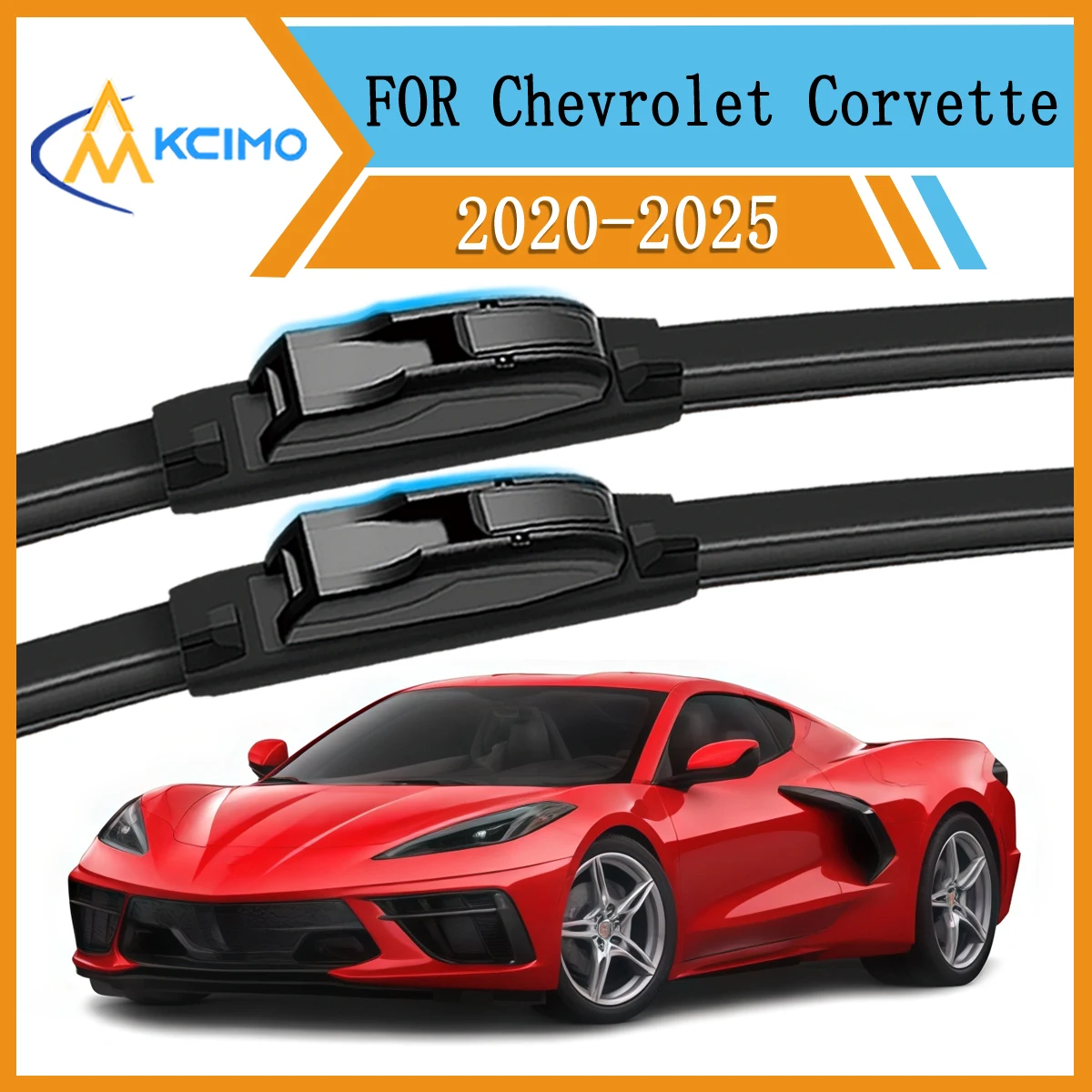 Сменные дворники для защиты льда и снега для Chevrolet Corvette C8 2020-2025, всесезонный зимний комплект щеток стеклоочистителя
Сменные дворники для защиты льда и снега для Chevrolet Corvette C8 2020-2025, всесезонный зимний комплект щеток стеклоочистителя