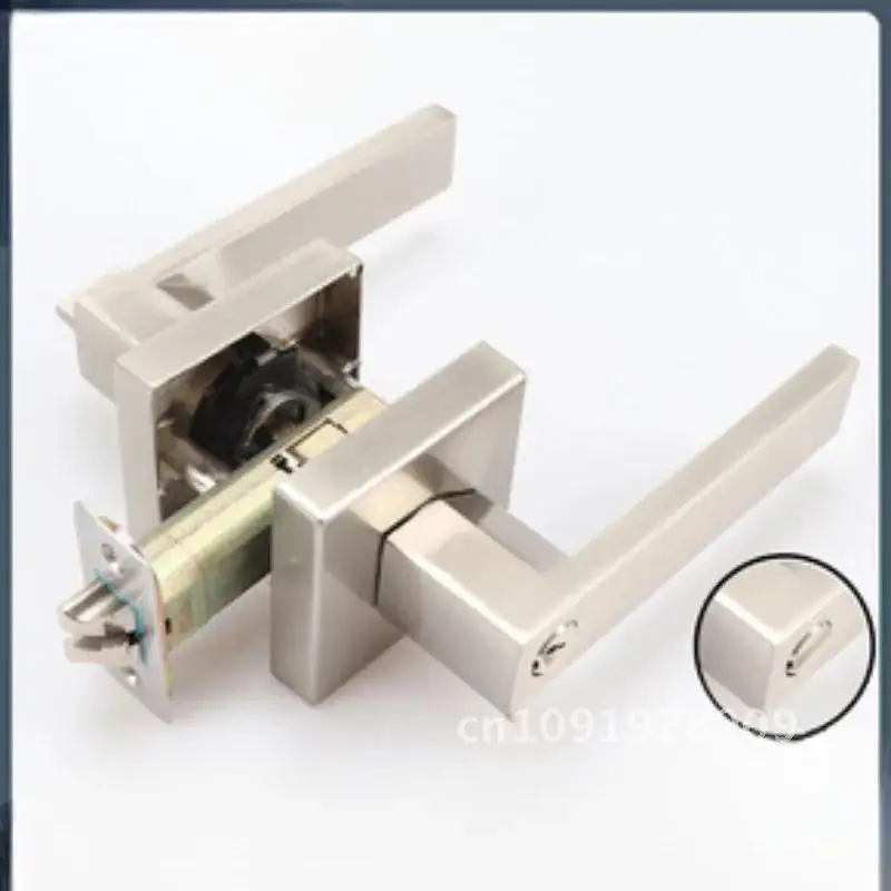 Simple Aluminum Alloy Door Black Square Heavy-duty Lock Door Lock Handle Indoor Room
Simple Aluminum Alloy Door Black Square Heavy-duty Lock Door Lock Handle Indoor Room