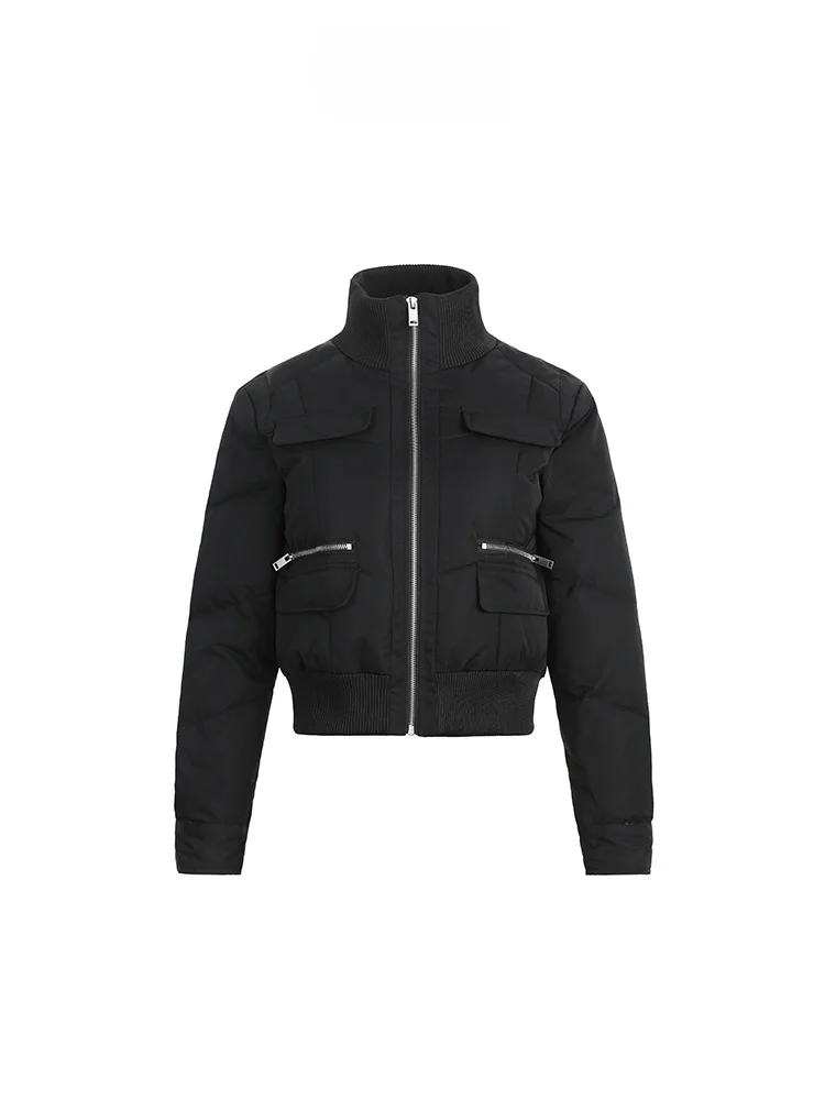 American Sle ort 50% White Du down Jaet Coat Warm Windproof Stand Collar Bread Polyester Fiber Long Sve Zipper
American Sle ort 50% White Du down Jaet Coat Warm Windproof Stand Collar Bread Polyester Fiber Long Sve Zipper