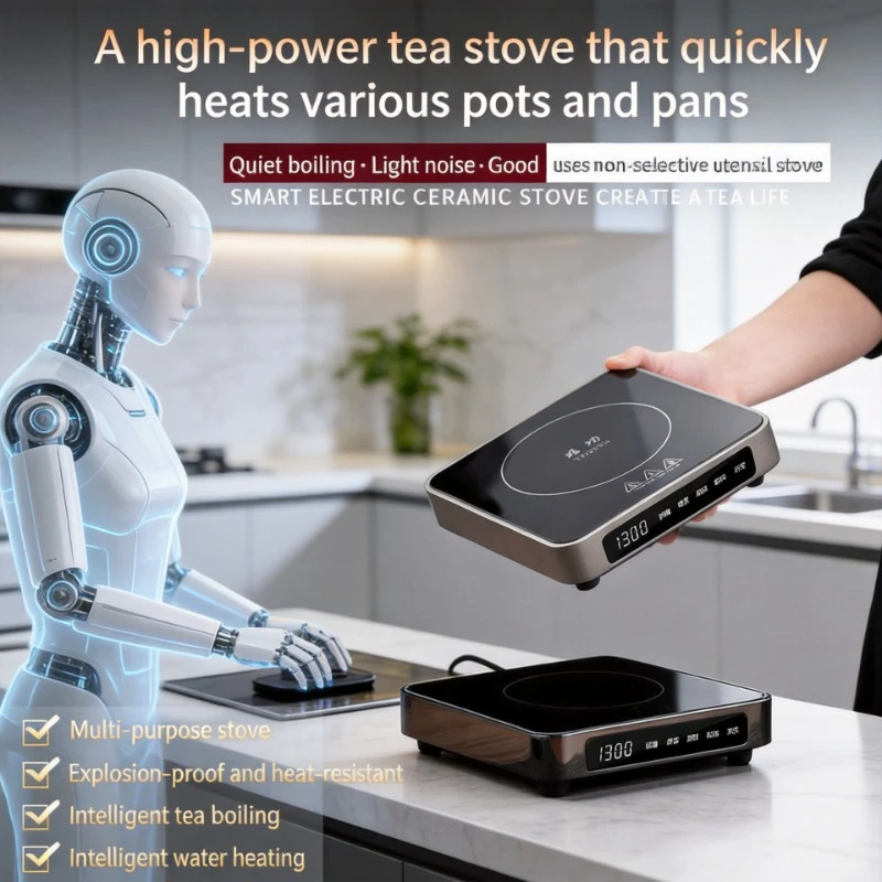 1500W Mini Electric Induction Cooktop Multifunctional Tea Stove Portable Hot Plate Kitchen Cooking Burner
1500W Mini Electric Induction Cooktop Multifunctional Tea Stove Portable Hot Plate Kitchen Cooking Burner