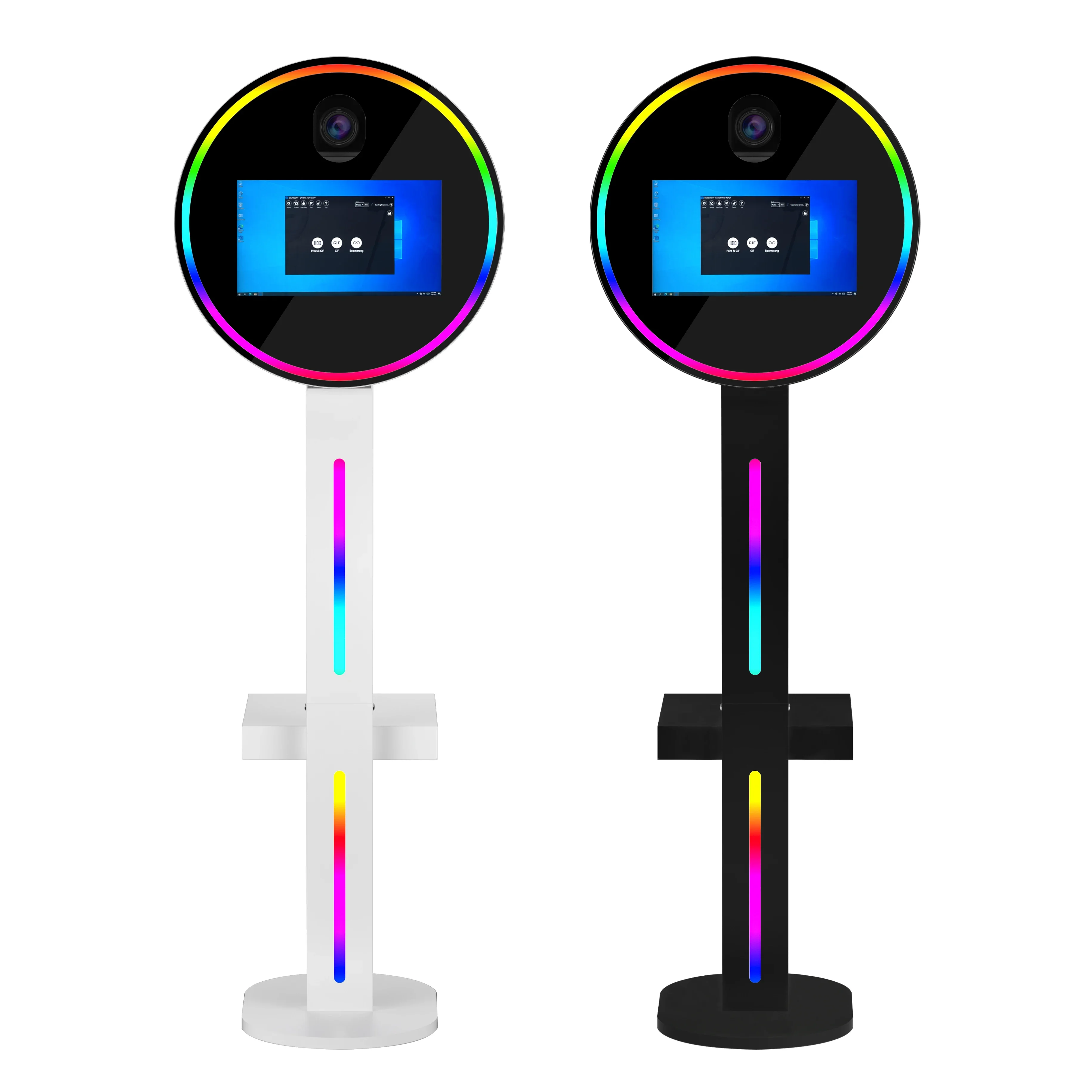 Magic Mini Selfie Mirror Photobooth Portable Touch Screen Round Circle Mirror Photo Booth Oval Mirrorbooth With Ring Light
Magic Mini Selfie Mirror Photobooth Portable Touch Screen Round Circle Mirror Photo Booth Oval Mirrorbooth With Ring Light