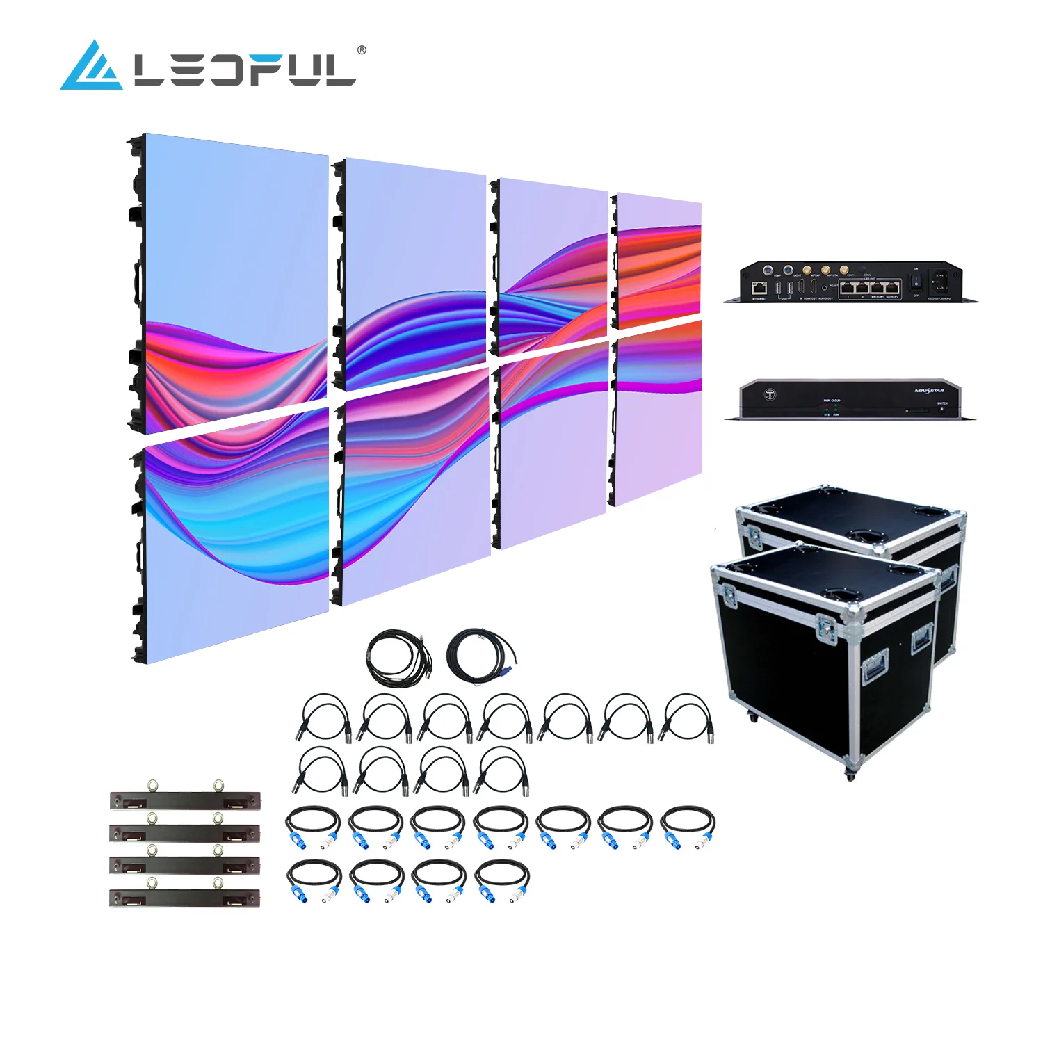 P1.9 P2.6 P2.976 P3.91 Rental LED Wall Display Indoor Outdoor 1.9mm 2.6mm 2.976mm 3.91mm Seamless Splicing LED Video Screen
P1.9 P2.6 P2.976 P3.91 Rental LED Wall Display Indoor Outdoor 1.9mm 2.6mm 2.976mm 3.91mm Seamless Splicing LED Video Screen