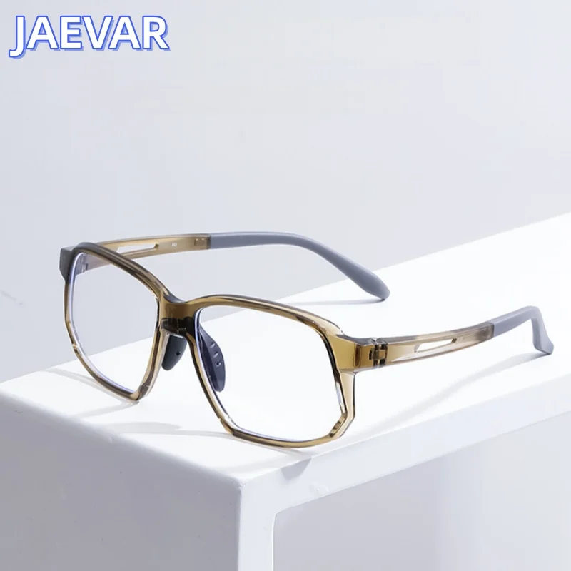 JAEVAR Ultra Light TR Anti Blue Light Glasses Frame Men's Outdoor Sports Goggles Fashion High Quality Flat Light Glasses 8068
JAEVAR Ultra Light TR Anti Blue Light Glasses Frame Men's Outdoor Sports Goggles Fashion High Quality Flat Light Glasses 8068