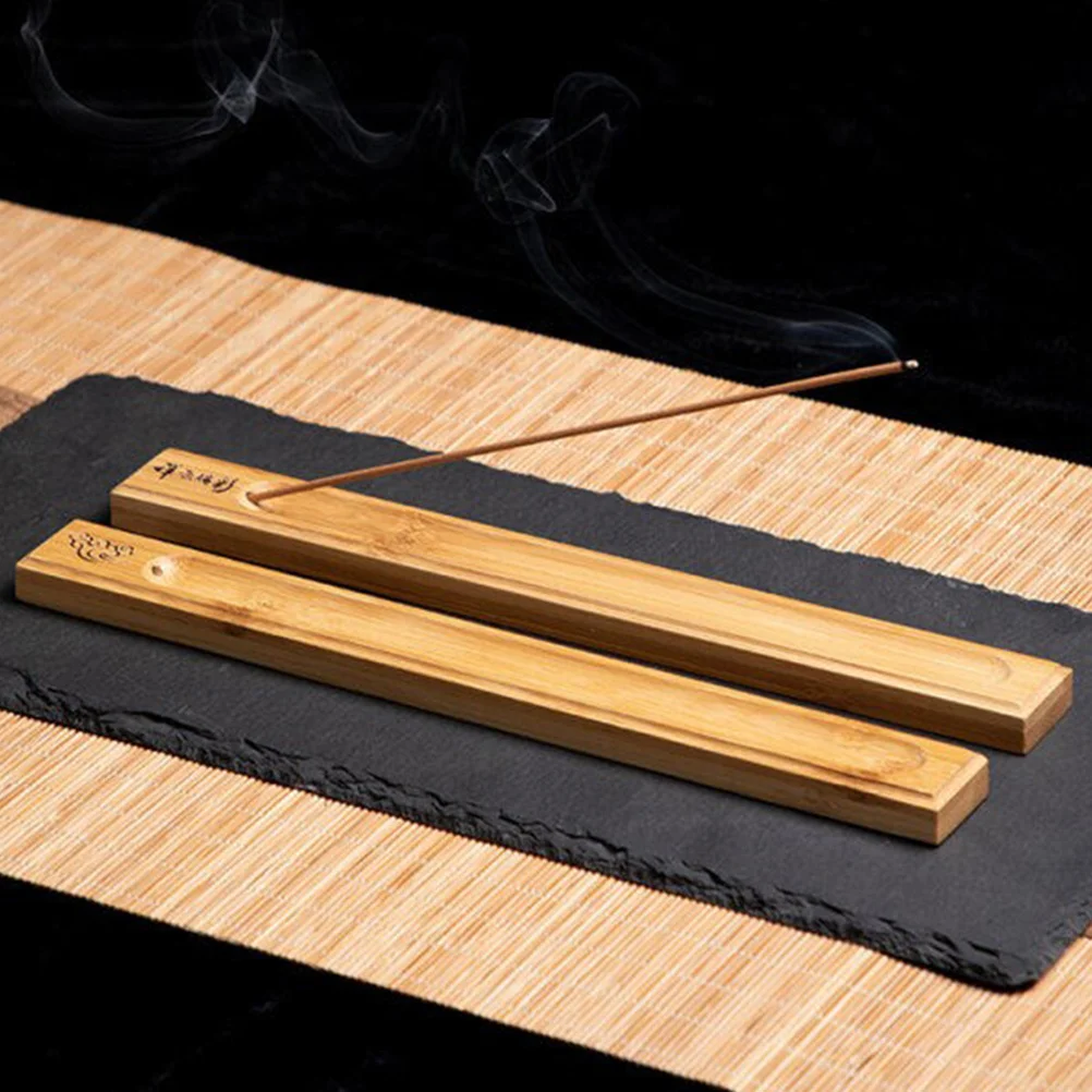 2Pcs Incense Holder for Stick Bamboo Burner with Ash Tray Ideal for Living Room Bedroom Decorative Use
2Pcs Incense Holder for Stick Bamboo Burner with Ash Tray Ideal for Living Room Bedroom Decorative Use