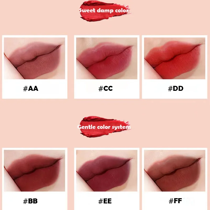 Lip Glaze High Gloss Moisturizing Sexy Red Lip Tint Lipstick Makeup Longlasting Color Non-stick Cup Lip Gloss Cosmetics