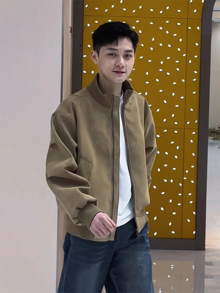 Мужская кожаная куртка-бомбер с воротником-стойкой и эффектом тай-дай, матовая отделка, весна-осень, в американском бейсбольном стиле, с дизайнерским акцентом
Мужская кожаная куртка-бомбер с воротником-стойкой и эффектом тай-дай, матовая отделка, весна-осень, в американском бейсбольном стиле, с дизайнерским акцентом