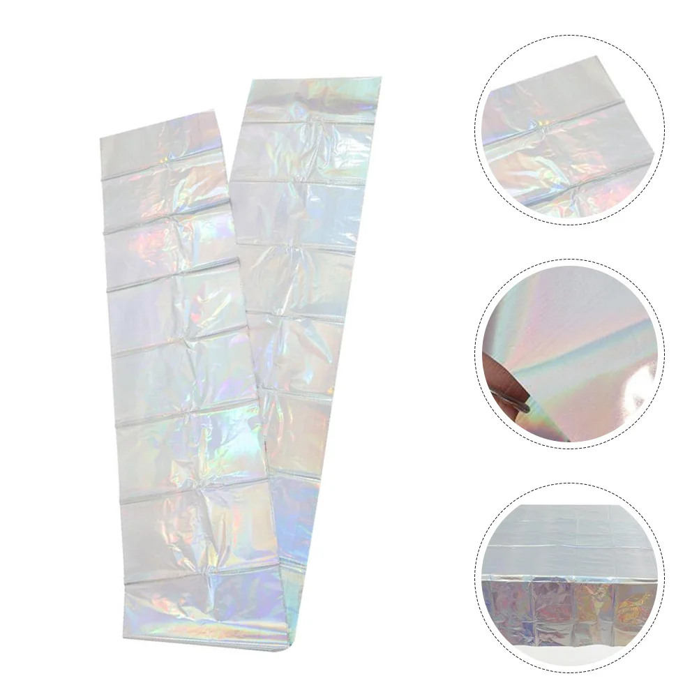 2Pcs Iridescent Table Cover Rectangle Tablecloth Sparkle Foil Birthday Party Decorative Disposable Table Cloth Supplies
2Pcs Iridescent Table Cover Rectangle Tablecloth Sparkle Foil Birthday Party Decorative Disposable Table Cloth Supplies