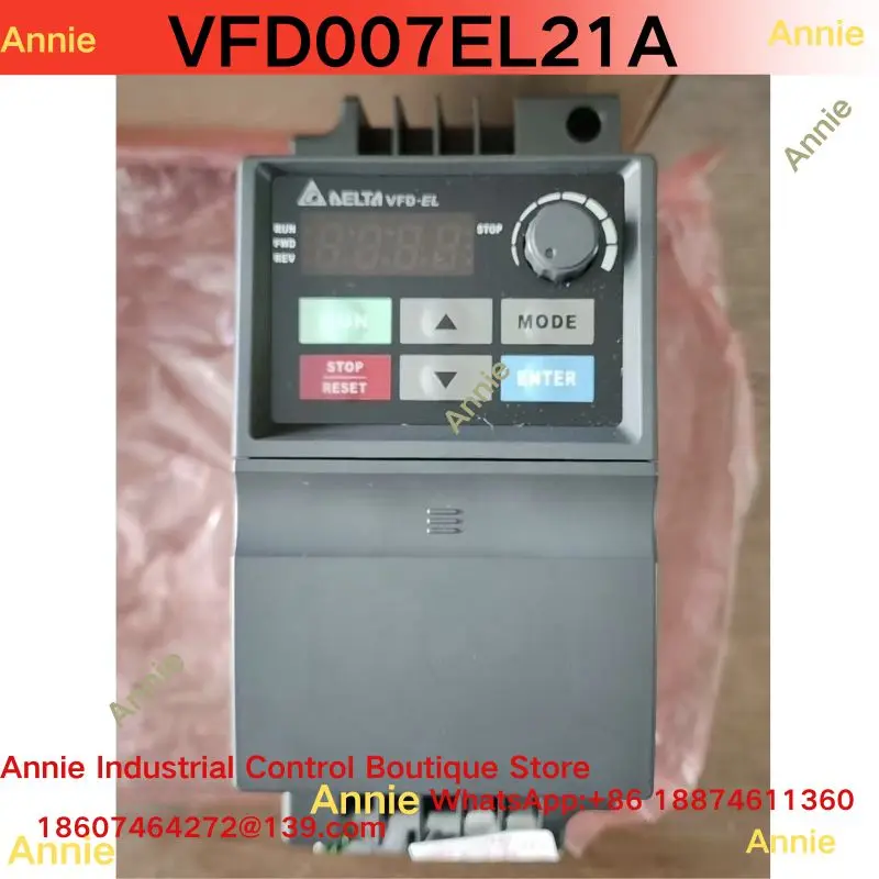 совершенно новый. Преобразователь частоты VFD007EL21A, мощность 0.75 кВт
совершенно новый. Преобразователь частоты VFD007EL21A, мощность 0.75 кВт