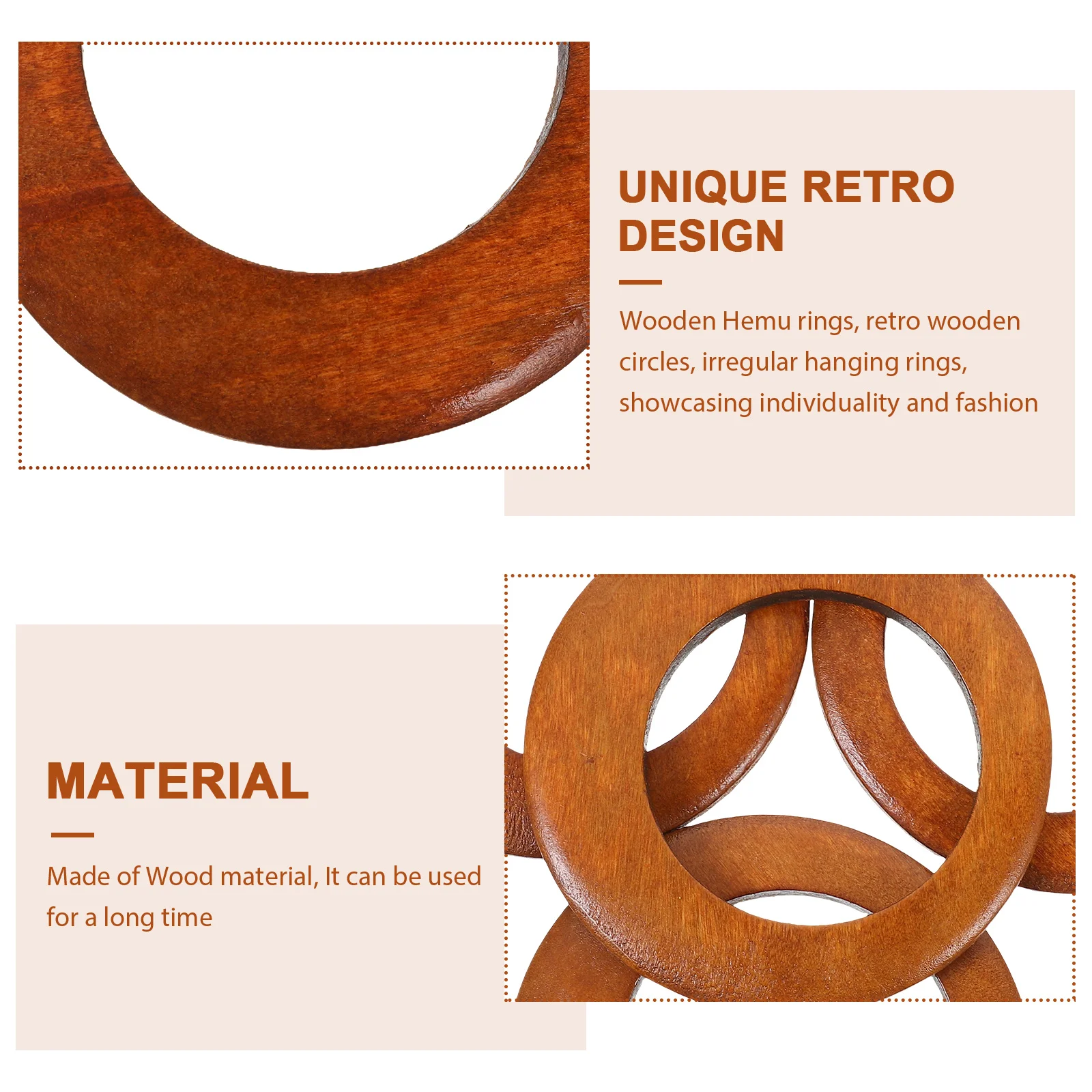 4 Wooden Hoops Hemu Rings Retro DIY Earrings Accessories Craft Keychain Makrame Wood Rings Durable NaturalVintage Home Decor
4 Wooden Hoops Hemu Rings Retro DIY Earrings Accessories Craft Keychain Makrame Wood Rings Durable NaturalVintage Home Decor