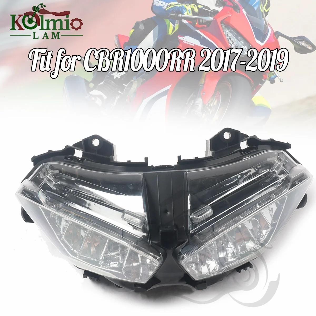 Фонарь передний светодиодный для мотоцикла, подходит для Honda CBR1000RR 2017-2019, CBR 1000 RR SP 2018
Фонарь передний светодиодный для мотоцикла, подходит для Honda CBR1000RR 2017-2019, CBR 1000 RR SP 2018