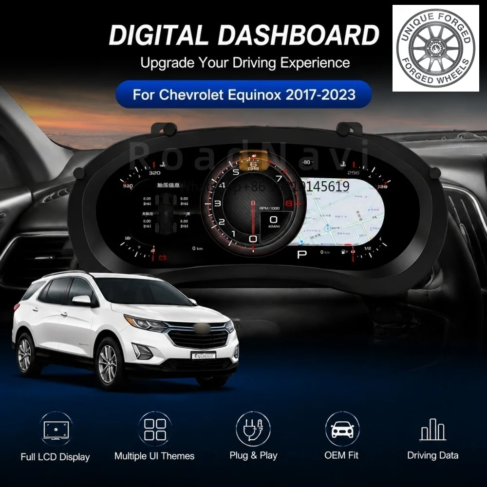 26style BC RoadNavi Car Auto Speedometer for Chevrolet Equinox 2017-2023 LCD Digital Cluster Car Upgrade Dashboard Instrument
26style BC RoadNavi Car Auto Speedometer for Chevrolet Equinox 2017-2023 LCD Digital Cluster Car Upgrade Dashboard Instrument
