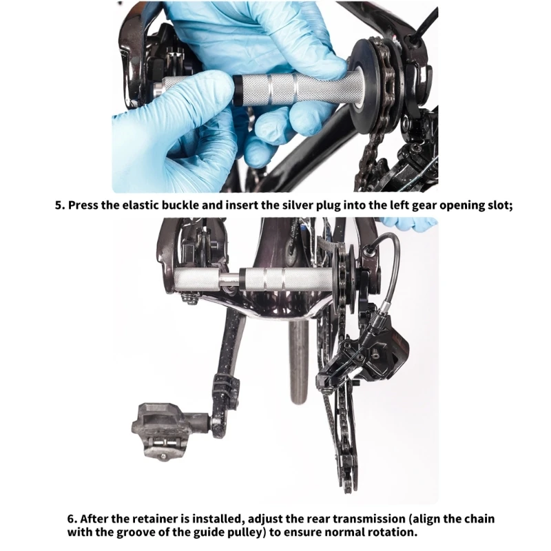 Efficient Chain Maintenance Suit Bicycles Chain Fixer Cycling Bike Chain Keeper
Efficient Chain Maintenance Suit Bicycles Chain Fixer Cycling Bike Chain Keeper