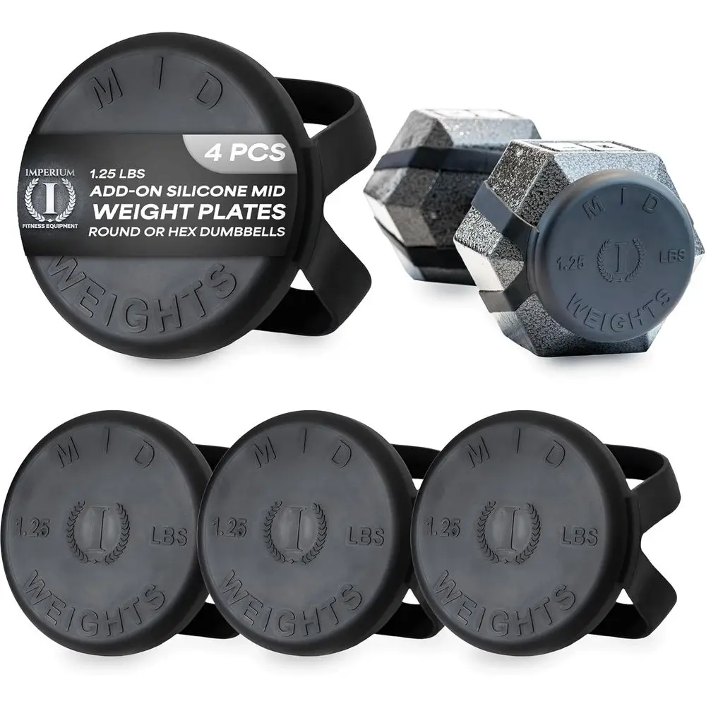 Adjustable Silicone Dumbbells - 1.25 lb. Incremental Weights for Fitness Training
Adjustable Silicone Dumbbells - 1.25 lb. Incremental Weights for Fitness Training