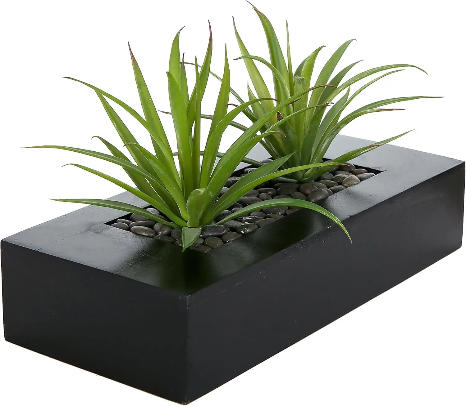10 Inch Fake Grass Artificial Plants in Rectangular Black Wood Planter, Faux Plants Indoor for Tabletop Centerpiece Décor, No
10 Inch Fake Grass Artificial Plants in Rectangular Black Wood Planter, Faux Plants Indoor for Tabletop Centerpiece Décor, No
