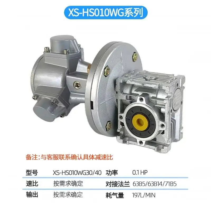 HS010WG30 Piston Pneumatic Motor
HS010WG30 Piston Pneumatic Motor