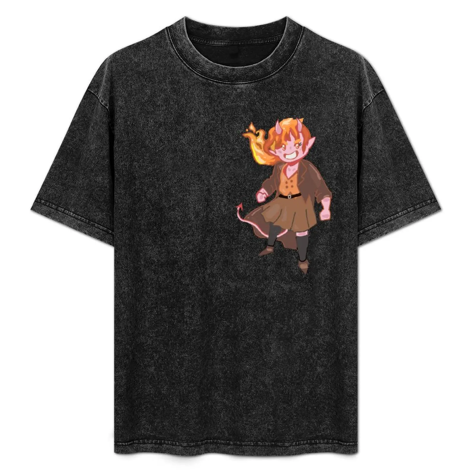 The Fated Few - Arielle, Tiefling Gunslinger T-Shirt Casual Loose Short Sleeve Tee for Men
The Fated Few - Arielle, Tiefling Gunslinger T-Shirt Casual Loose Short Sleeve Tee for Men