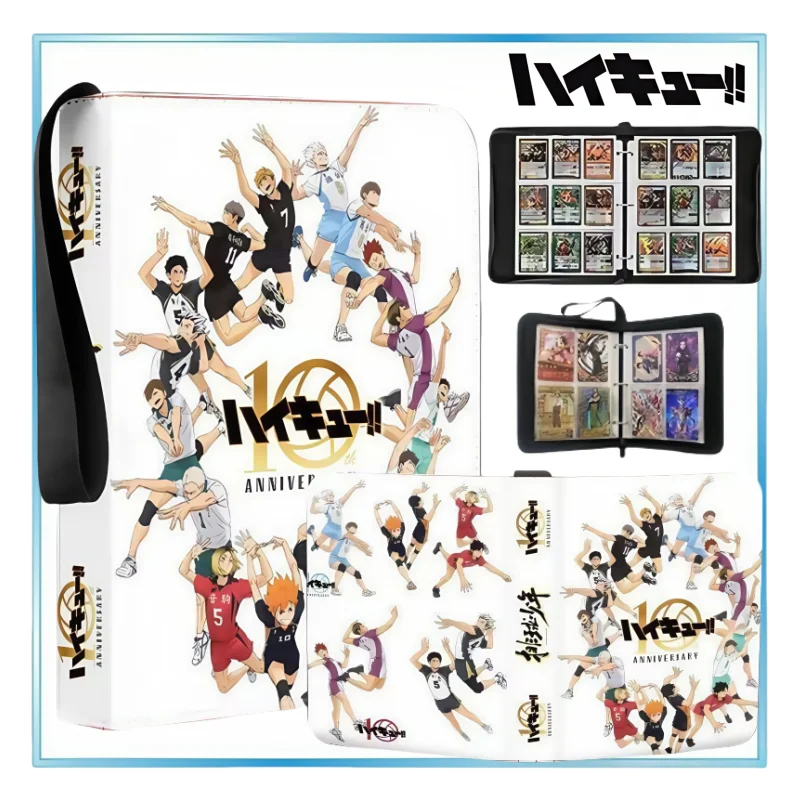 Haikyuu!! Card Binder Holds 400/900pcs Cards PU Zipper Photo Collection Album Anime Peripheral Storage Bag Boys Festival Gifts
Haikyuu!! Card Binder Holds 400/900pcs Cards PU Zipper Photo Collection Album Anime Peripheral Storage Bag Boys Festival Gifts