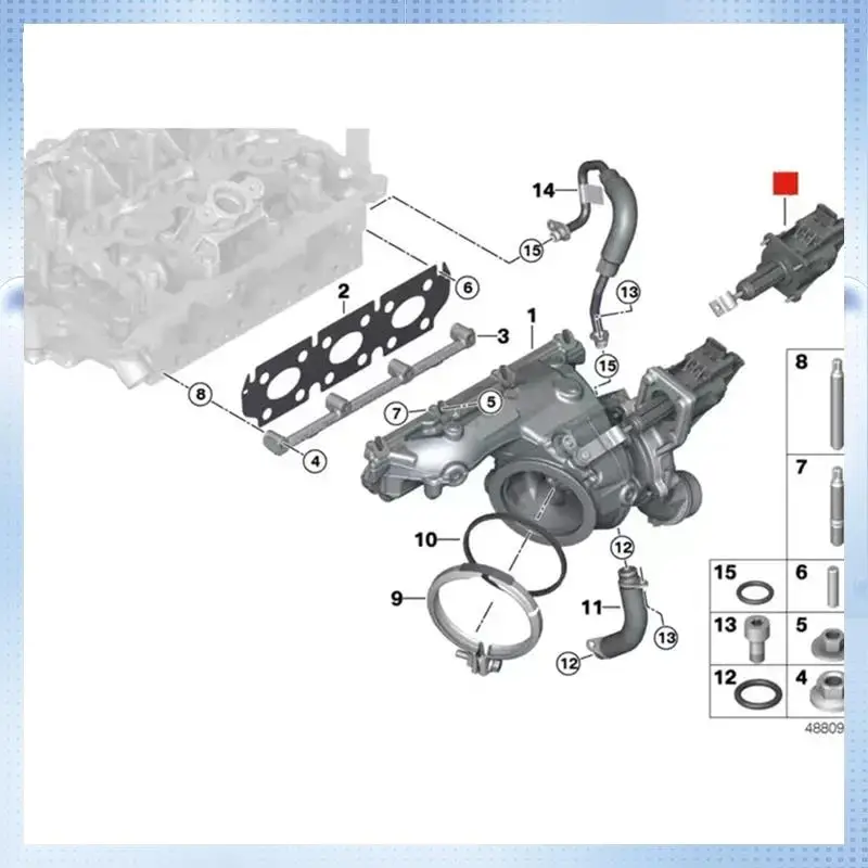 AM-11657638783 11657647115 Car Wastegate Actuator For BMW F10 F11 F18 520I 523I 528I 530I 535I 550I 520Li 11658485117
AM-11657638783 11657647115 Car Wastegate Actuator For BMW F10 F11 F18 520I 523I 528I 530I 535I 550I 520Li 11658485117