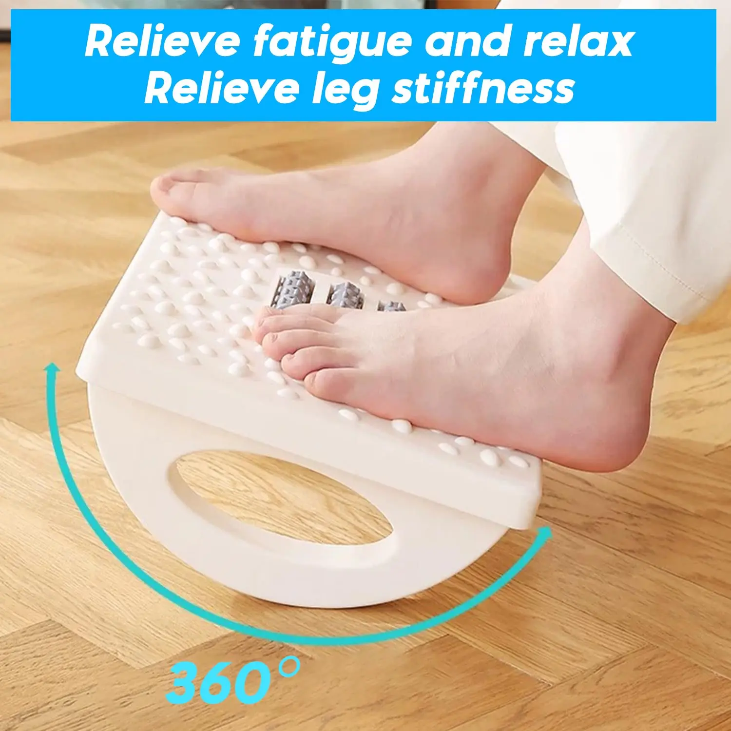 Portability Footrest Foot Rest Under Desk Ergonomic Foot Stool With 180 Degree Swing Massage Rollers Foot Rest For Home Office
Portability Footrest Foot Rest Under Desk Ergonomic Foot Stool With 180 Degree Swing Massage Rollers Foot Rest For Home Office