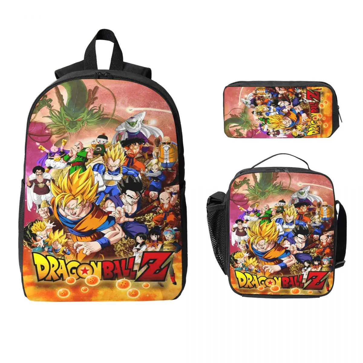 DragonBallZ Kids Backpack Lunch Box Pen Bags for Boys Girls Preschool Backpacks Schoolbag Bookbag Set
DragonBallZ Kids Backpack Lunch Box Pen Bags for Boys Girls Preschool Backpacks Schoolbag Bookbag Set