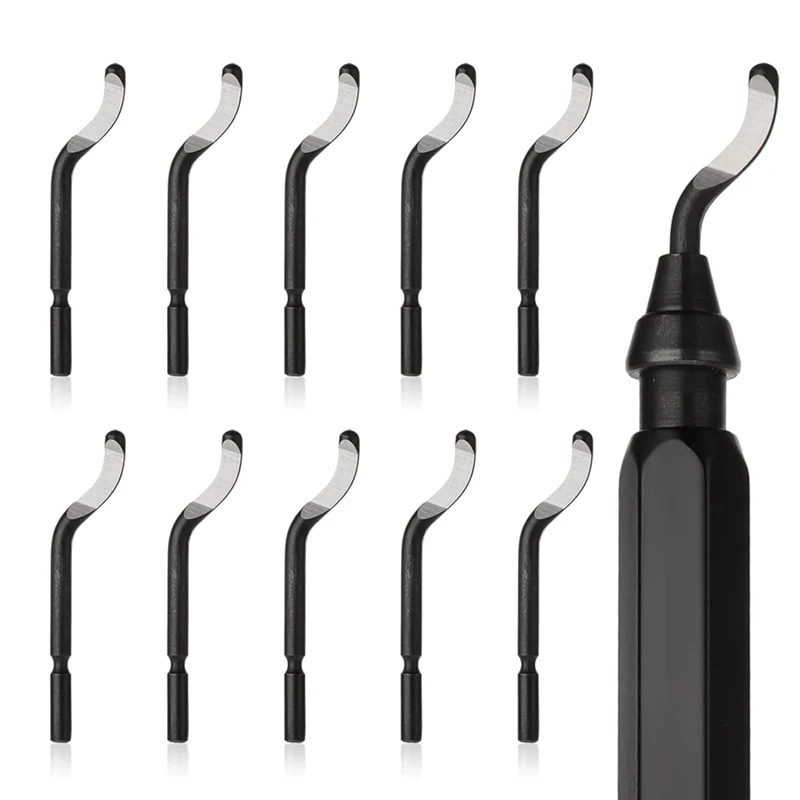 11 Pcs Deburring Tool 3D Printing Deburring Tool Set Steel Burr Removal Tool For Metal Resin Copper PVC Pipe
11 Pcs Deburring Tool 3D Printing Deburring Tool Set Steel Burr Removal Tool For Metal Resin Copper PVC Pipe