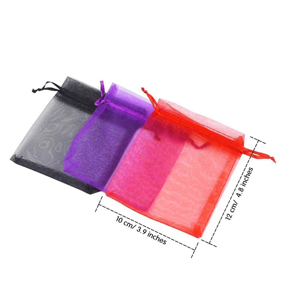 100pcs Organza Gift Bags Colorful Drawstring Pouches Wedding Favor Jewelry Sachets Party Supplies Empty Yarn Bags Packaging
100pcs Organza Gift Bags Colorful Drawstring Pouches Wedding Favor Jewelry Sachets Party Supplies Empty Yarn Bags Packaging
