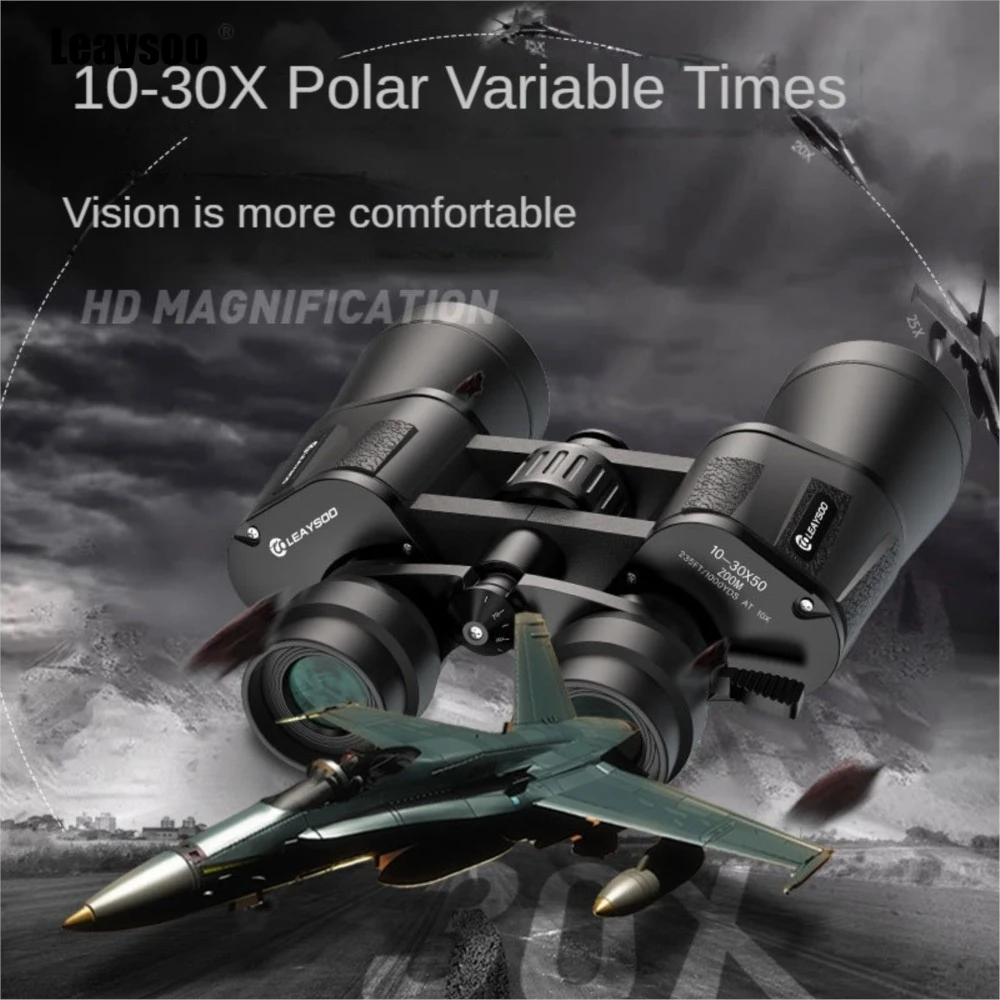 LEAYSOO 10-30x50 Zoom Binoculars Professional Waterproof Binoculars for Adults Large Objective Lens for Bird Watching Concerts
LEAYSOO 10-30x50 Zoom Binoculars Professional Waterproof Binoculars for Adults Large Objective Lens for Bird Watching Concerts