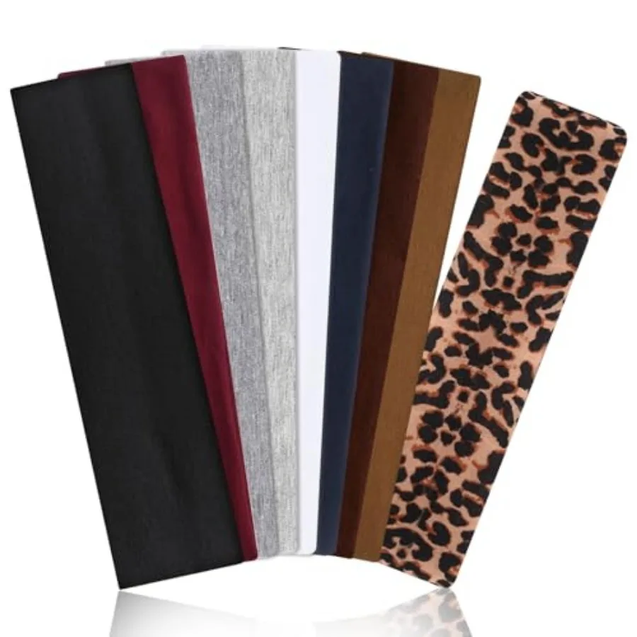 9 Pack Headbands for Women Non Slip Elastic Womens Headbands Head Bands for Women's Hair Soft Cotton Cloth Fashion Headband for
9 Pack Headbands for Women Non Slip Elastic Womens Headbands Head Bands for Women's Hair Soft Cotton Cloth Fashion Headband for