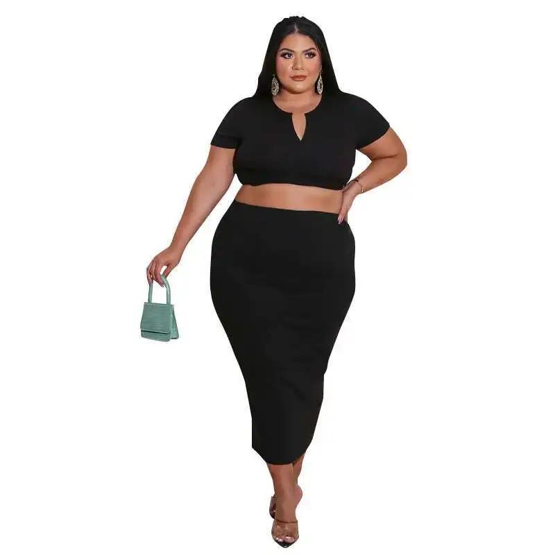 Plus My676 Size Women's Summer New Collection with Exposed Navel Fashion Suit
Plus My676 Size Women's Summer New Collection with Exposed Navel Fashion Suit