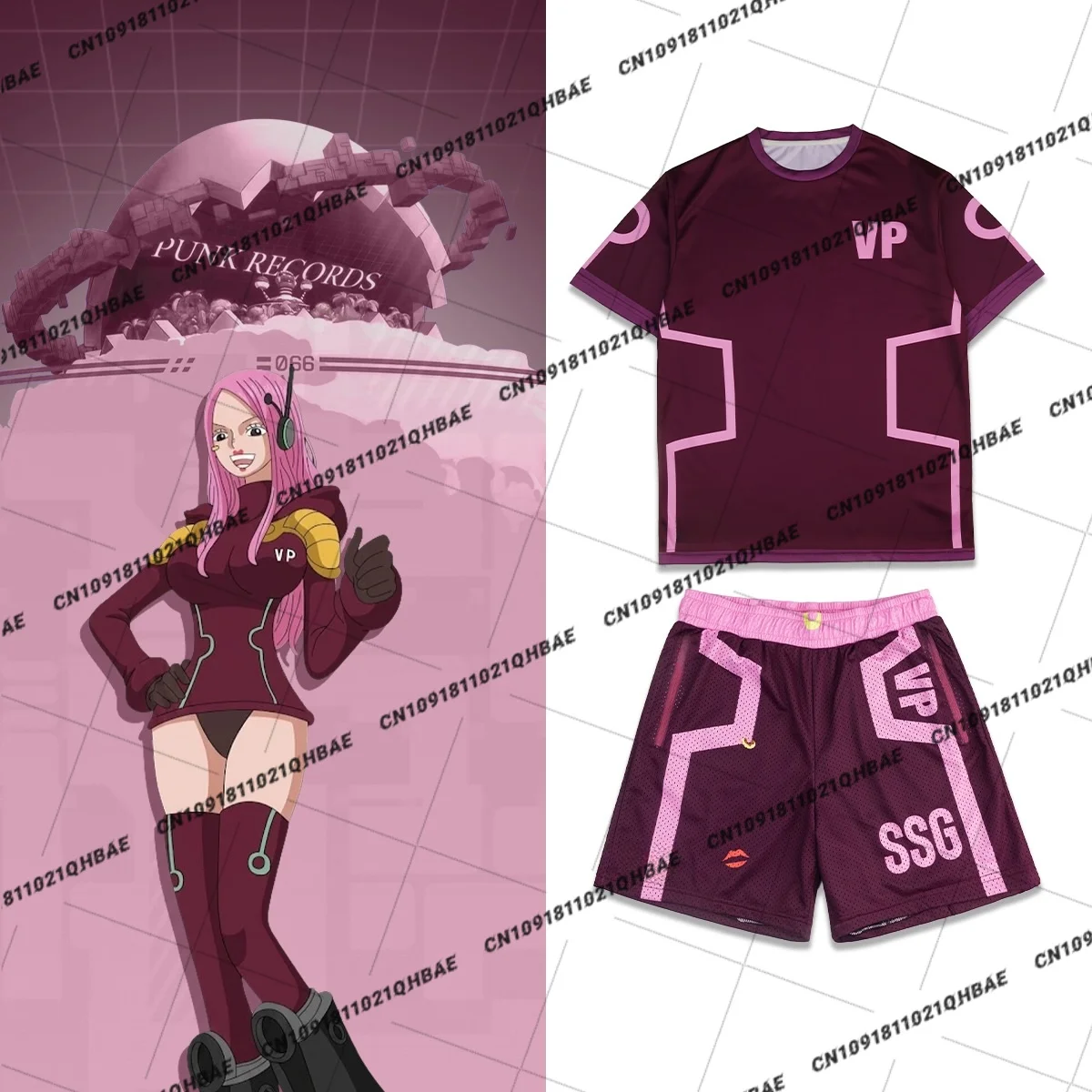 New Egghead Island Jewelry Bonney Anime enthusiasts Cosplay Costume Men Fashion Leisure Sports Set Oversized Tshirt Shorts Set
New Egghead Island Jewelry Bonney Anime enthusiasts Cosplay Costume Men Fashion Leisure Sports Set Oversized Tshirt Shorts Set