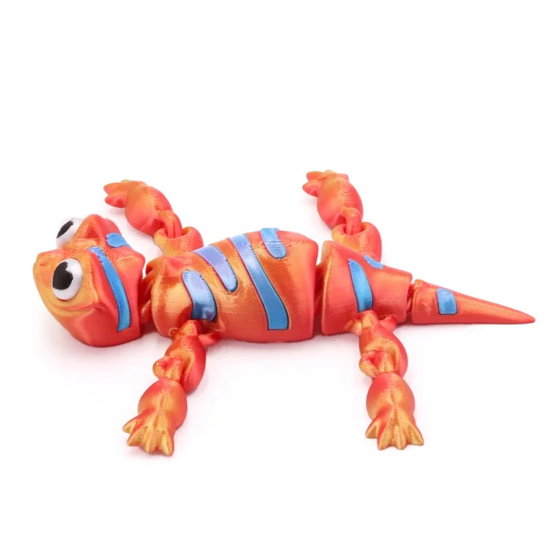 Милая игрушка-ящерица, статуя, 3D-печать, игрушка, суставы, подвижная имитация животного, ящерица, модель хамелеона, украшение для рабочего стола, забавные подарки
Милая игрушка-ящерица, статуя, 3D-печать, игрушка, суставы, подвижная имитация животного, ящерица, модель хамелеона, украшение для рабочего стола, забавные подарки