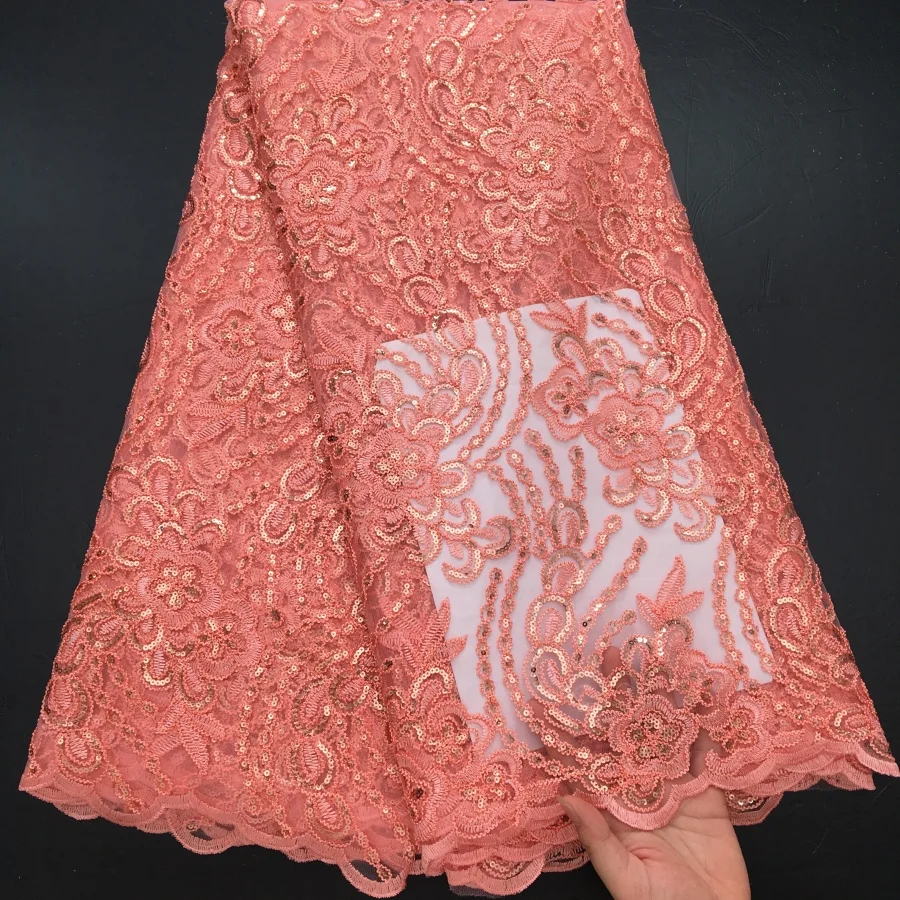 2025 Multicolor African Lace Fabric - Sheer French Mesh Tulle With Sequins For Bridal Wedding Dresses & Accessories - 5Yards
2025 Multicolor African Lace Fabric - Sheer French Mesh Tulle With Sequins For Bridal Wedding Dresses & Accessories - 5Yards